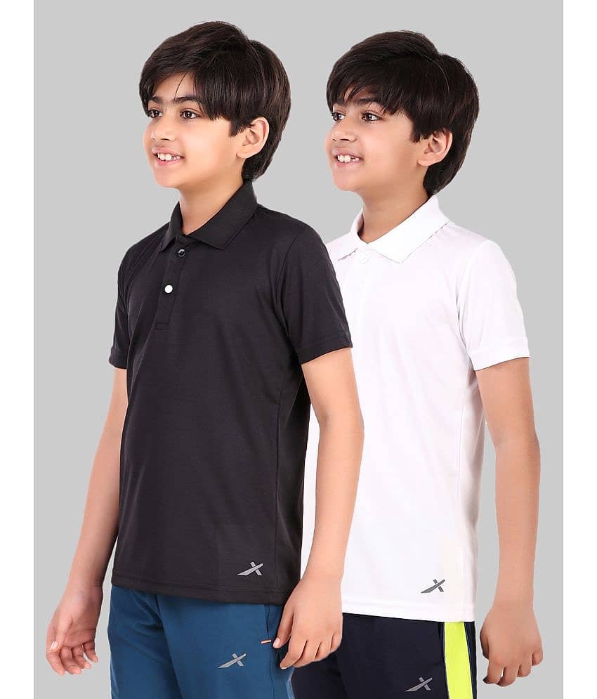 Vector X Pack of 2 Boys Polyester T-Shirt ( Multi Color )