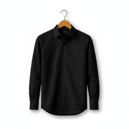 Men's Black Formal Shirt