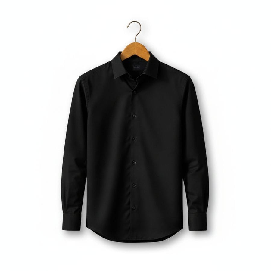 Men's Black Formal Shirt