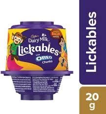 Cadbury Dairy Milk Lickables Chocolate - With Oreo Chunks, 20 G