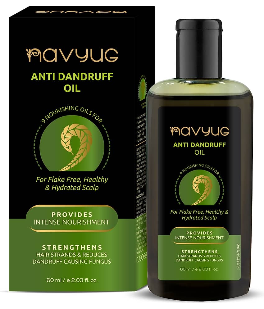 Leeford Navyug Anti-Dandruff Hair Oil | Reduces Dandruff & Nourishes Scalp | 60ml