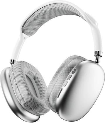 Neo P9 Bluetooth Bluetooth Headphone On Ear 2 Hours Playback Active Noise cancellation IPX4(Splash & Sweat Proof) White