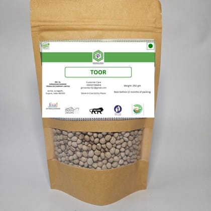 TOOR Dal - 250 gm - One pack of Toor Dal