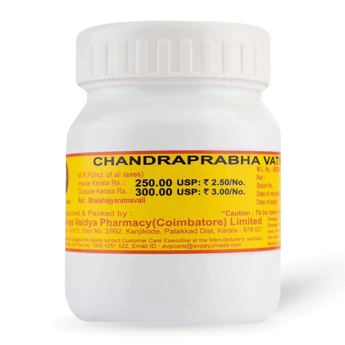 Chandraprabhavatika Tablet 100