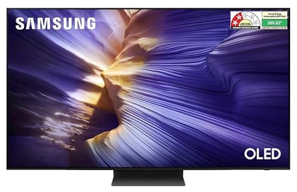 Samsung 194 cm (77 inches) 4K Ultra HD Smart OLED TV QA77S90FAELXL (Graphite Black)