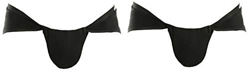 nawani men's cotton bio wash langot abdo men's cotton support (pack of 2),size -free-Black