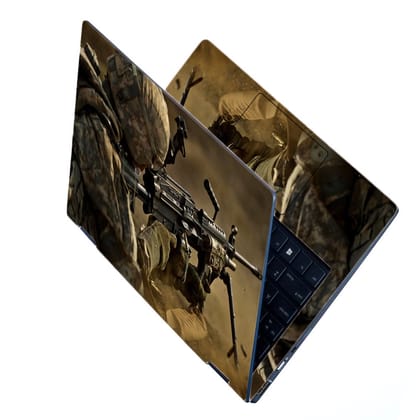 Full Body Army Laptop Skin Stickers Decal Cover for All Models (Size 15.6 inch) ANM-101