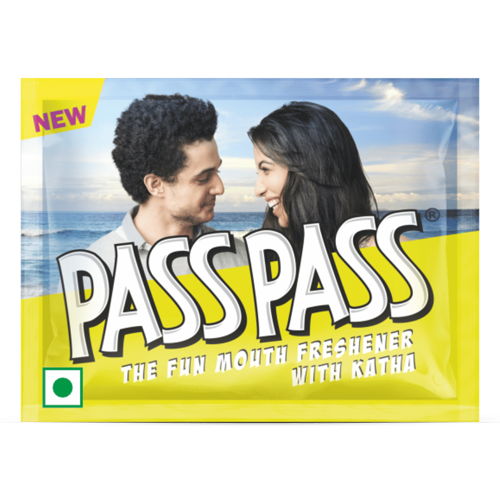 Pass Pass Sachet || Katha Yellow || Pack of 100 || 1.92 Grams Each