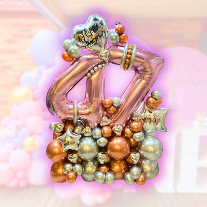 Balloon Bouquet - 47th Anniversary
