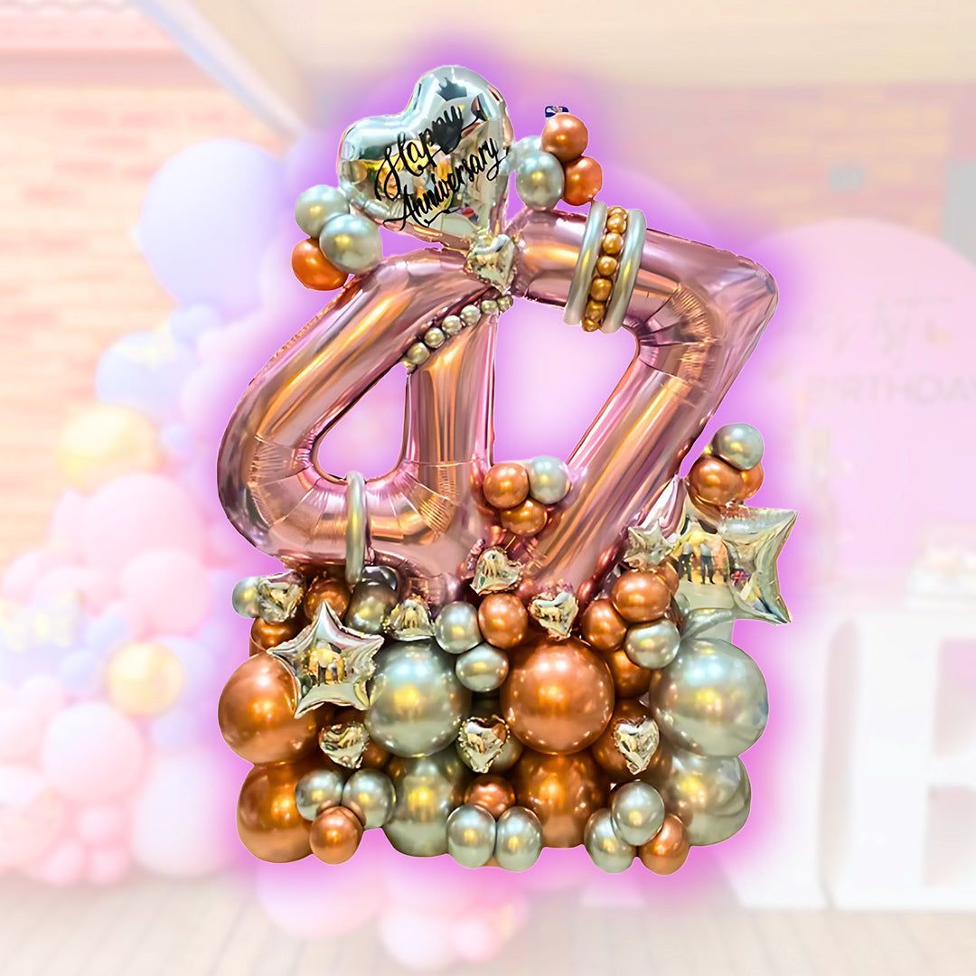 Balloon Bouquet - 47th Anniversary