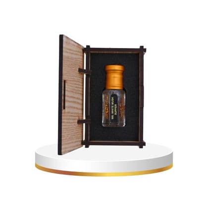 alnaqi fragrances White Musk Supper Attar| Perfume Oil Unisex | Alcohol-Free Arabian Attar Roll-On | Long-Lasting Concentrated Perfume Oil with Soft Musk, Floral & Amber Notes