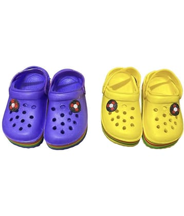 OLIVE OPS - Boys & Girls Slip On Sandals or Clogs ( Pack of 2 )