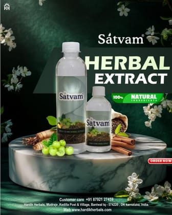 Satvam - Ready to mix Herbal Extract