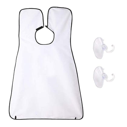 DHRUVINSRI Beard Apron Hair Clippings Catcher Grooming Bib