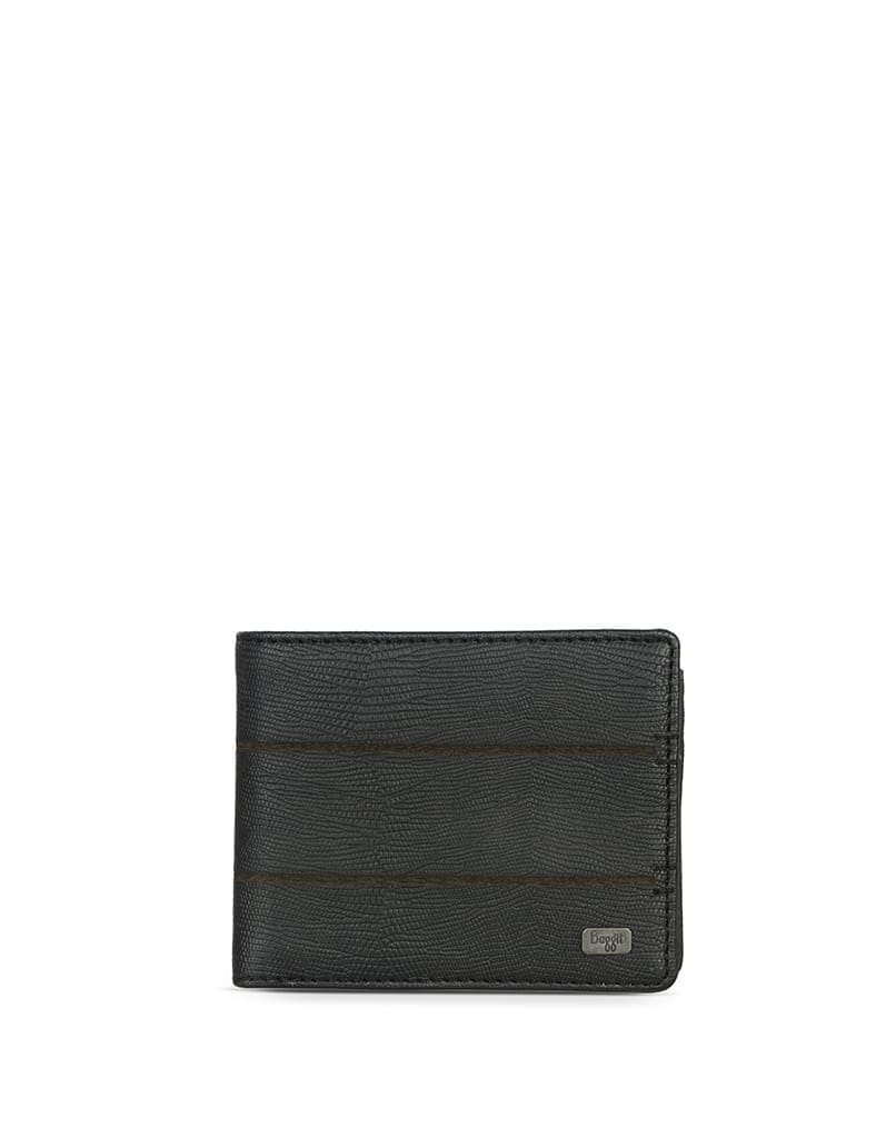 MARQUEE Y G Z WALLETS 2 FOLD S BLACK