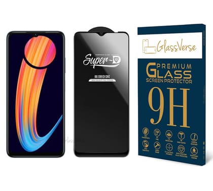 GlassVerse Superd Oleophobic Tempered Glass For Infinix Hot 30I Smartphone(Pack Of 1) With Free Installation Kit Full Screen Coverage-6.56 Inch GlassVerse Superd Oleophobic Tempered Glass For Infinix Hot 30I Smartphone(Pack Of 1) With Free Installation K