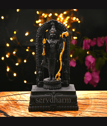 ServDharm Resin Lord Ram Idol ( 16.51 cm )
