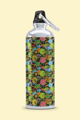 Retro Jungle Party Lightweight Aluminium Bottle