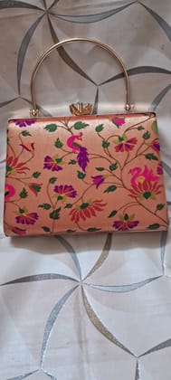 PAITHANI SILK CLUTCH BAG