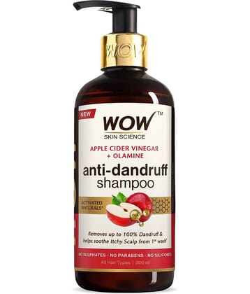 WOW Skin Science Apple Cider Vinegar Shampoo - 300ml