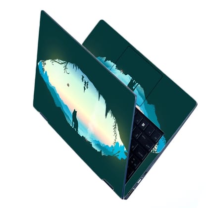 Full Body Laptop Skin Stickers Decal Cover for All Models (Size 15.6 inch) HD-26