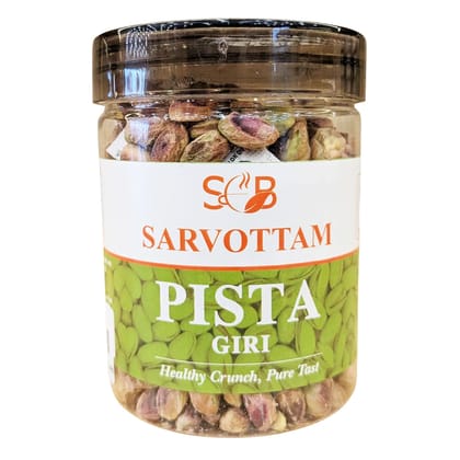 Sarvottam Premium Pista Giri 250g Box | Natural Shelled Pistachios | Rich in Protein & Fiber | Healthy Crunchy Snack | Perfect for Gifting & Daily Nutrition Sarvottam Premium Pista Giri 250g Box | Natural Shelled Pistachios | Rich in Protein & Fiber | Healthy Crunchy Snack | Perfect for Gifting & Daily Nutrition