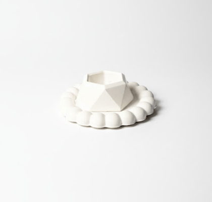 Combo 6 -  bubble tray + hexagon Candle Holder