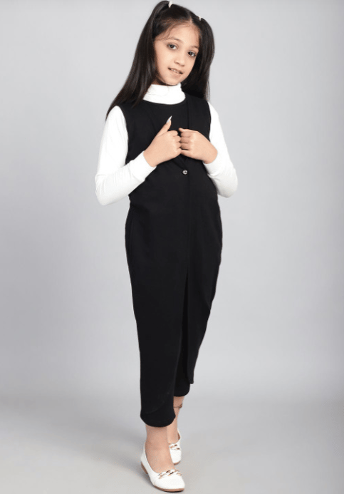 Girls Pure Cotton Jumpsuit