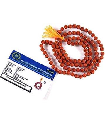 Rudraksha Mala With Certificate | Original Lab Certified Rudraksh Mala with the Certificate of Authenticity