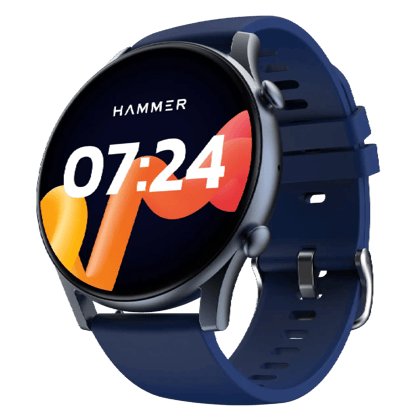 Hammer Glide 1.43" Amoled Round Dial Smart Watch With Bluetooth Calling