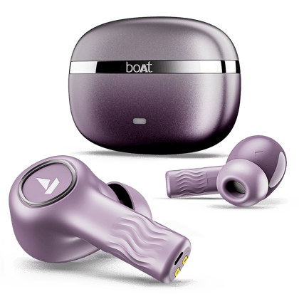 boAt Nirvana Ion ANC | Wireless Earbuds with Active Noise Cancellation, ENx™ Technology, 120 Hours Playback and 100K Crest AI Units Rose Quartz