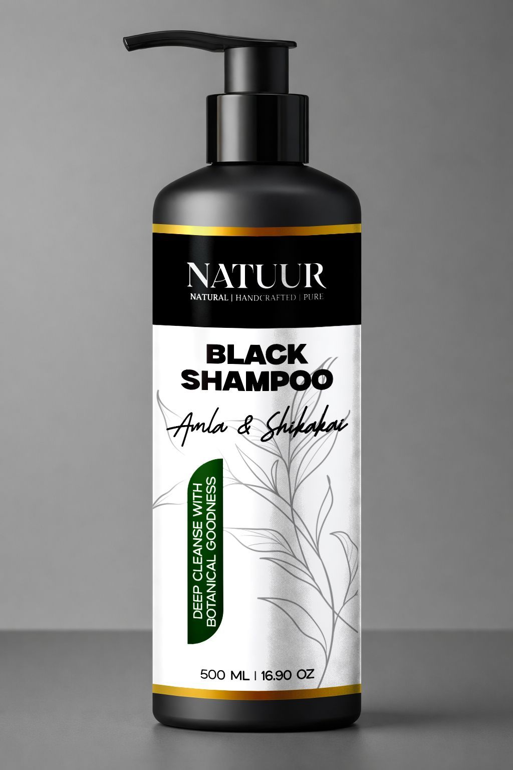 Herbal Vitality Shampoo 20+ Ayurvedic Herbs | Cleanse | Fortify | Revitalize - 500ml