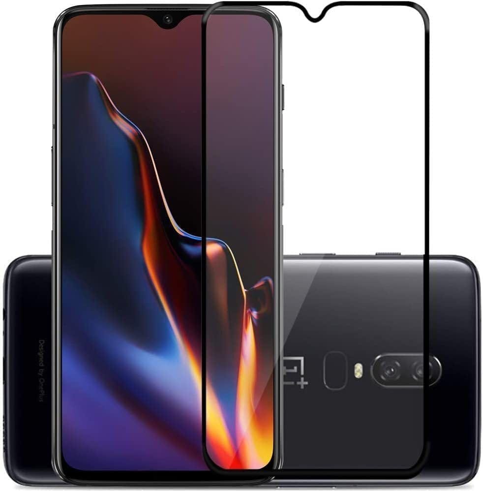 PLUGTECH Advanced Tempered Glass With Anti-Explosion 9H Hardness Edge-To-Edge Coverage Screen Guard for OPPO 6T
