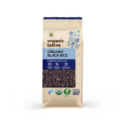 Organic Black Rice 1kg Organic Black Rice 1kg