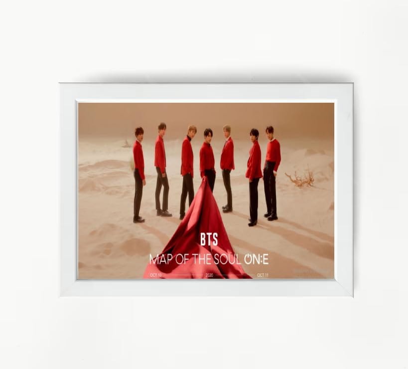 NOKKES Bts Army Bangtan Boy V suga J-Hope Jungkook Jin Jimin Rm 5X7 Inch Size Photo Frame Photo Home Office_EQW283