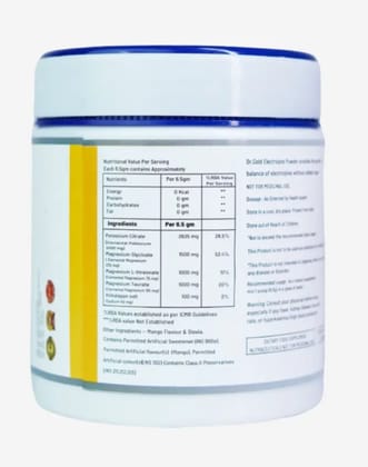 Vitaone Dr. Gold Lytes Electrolyte Powder