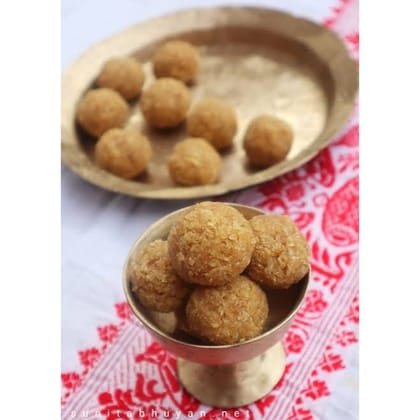 Traditional Homemade Ladoo - 500 gm - Box of Ladoos