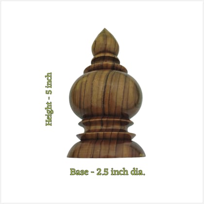 Wooden Kalasam Polished (2.5 x 5 Inch) - Medium Size 2.5 Inch Diameter × 5 Inch Height - Natural Design - Traditional Wood Pooja Kalash for Home Temple - कलश पूजन - পূজা কলস Wooden Kalasam Polished (2.5 x 5 Inch) - Medium Size 2.5 Inch Diameter × 5 Inch Height - Natural Design - Traditional Wood Pooja Kalash for Home Temple - कलश पूजन - পূজা কলস