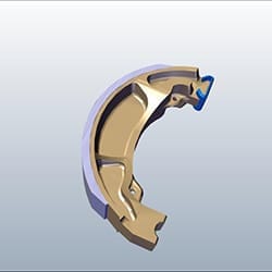 Hero Genuine Brake Shoe / Brake Pad – HF 100, HF Deluxe, Splendor+, Xtreme 125, Xtreme 160, Glamour, Passion Pro, Destini 125, Super Splendor, HF Dawn, Splendor Pro, Pleasure, Duet, Maestro, Splendor NXG, Karizma & Xtreme - 45125AAHF0099S