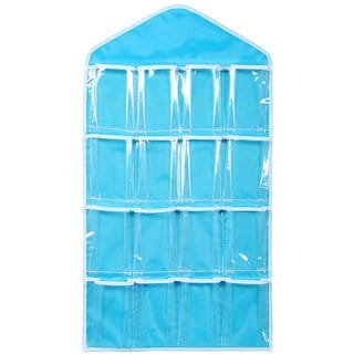 16 packets socks organiser