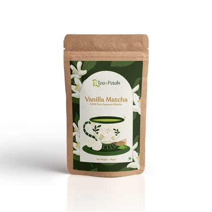 Japanese Vanilla Matcha Green Tea - 40gm Japanese Vanilla Matcha Green Tea - 40gm