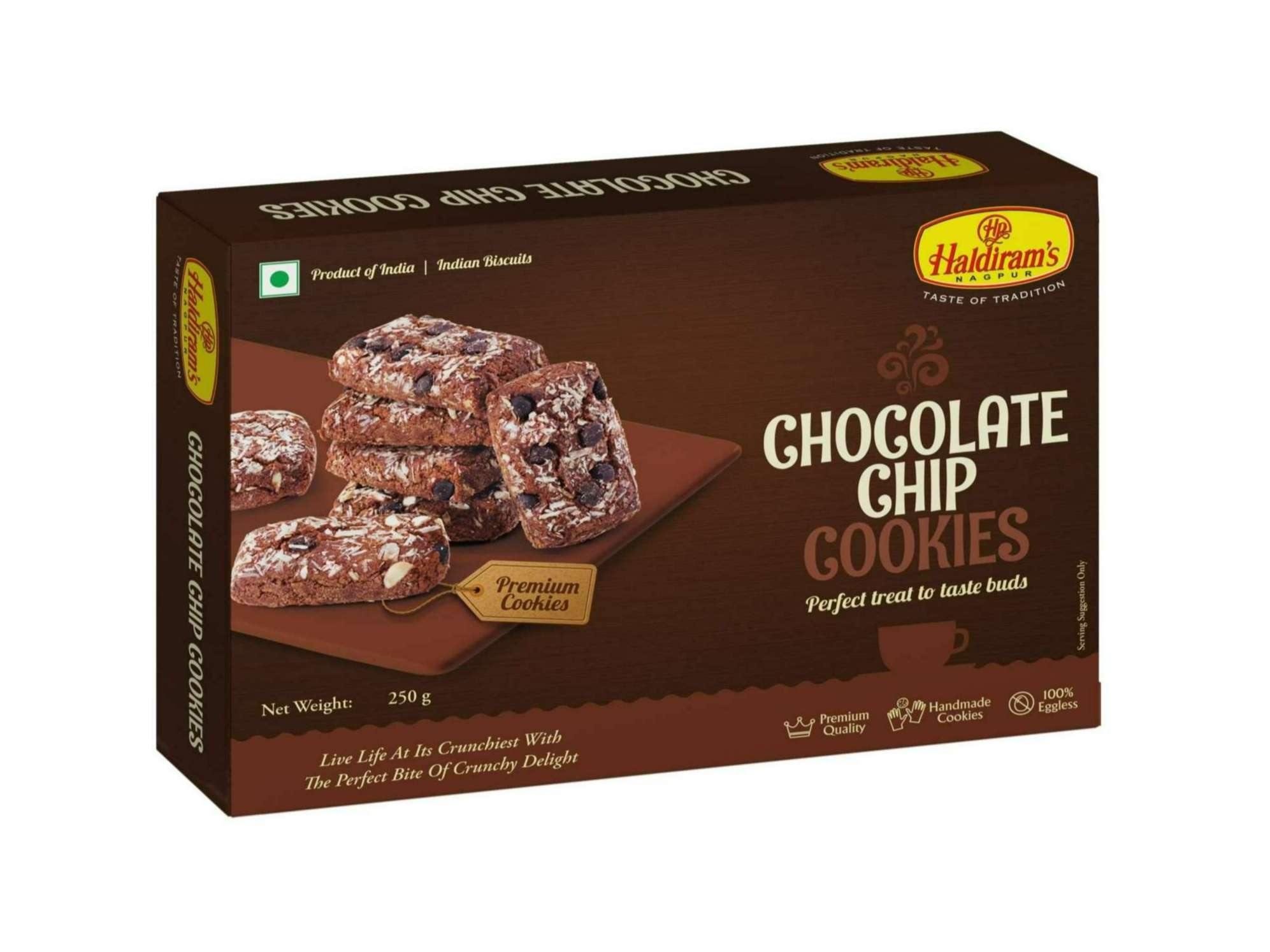 Haldiram's Nagpur Chocolate Chip Cookies - 250 gm