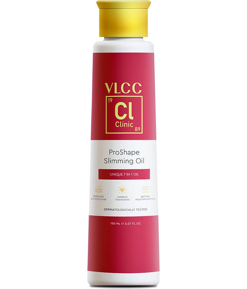 VLCC Clinic Proshape Slimming Oil - 150 ml - Anti-Cellulite, Firms, Tightens And Smoothens Flabs