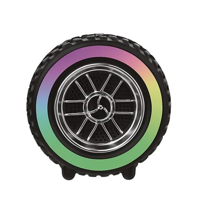 ADK - X502 Tyre Wireless Bluetooth Speaker with LED Lights