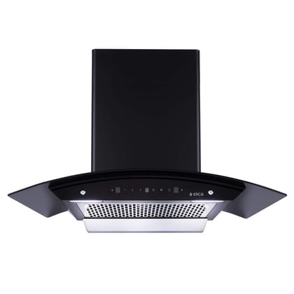 Elica 90 cm 1350 m3/hr Filterless Autoclean Kitchen Chimney with 15 Years Motor & 5 Years Comprehensive Warranty (WDFL 906 HAC LTW MS NERO, Touch + Motion Sensor Control, Black) Elica 90 cm 1350 m3/hr Filterless Autoclean Kitchen Chimney with 15 Years Mo