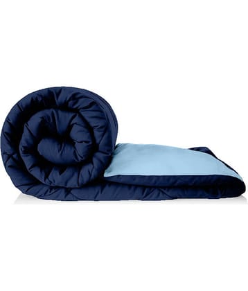 Jinaya's Microfiber Solid Single Size Comforter ( 229 x 152 cm ) - Blue ( )