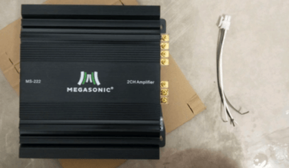 Megasonic 2 Channel Amplifier