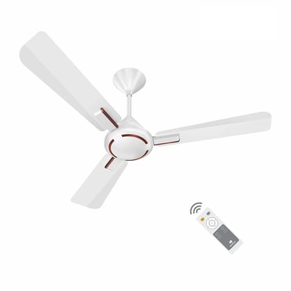 Havells 1200mm Ambrose BLDC Motor Ceiling Fan, Remote Controlled, High Air Delivery Fan, 5 Star Rated, Upto 60% Energy Saving, 2 Years warranty - White Havells 1200mm Ambrose BLDC Motor Ceiling Fan, Remote Controlled, High Air Delivery Fan, 5 Star Rated, Upto 60% Energy Saving, 2 Years warranty - White