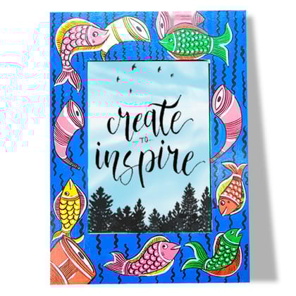 Kalighat Art on Frame DIY Kit by Penkraft