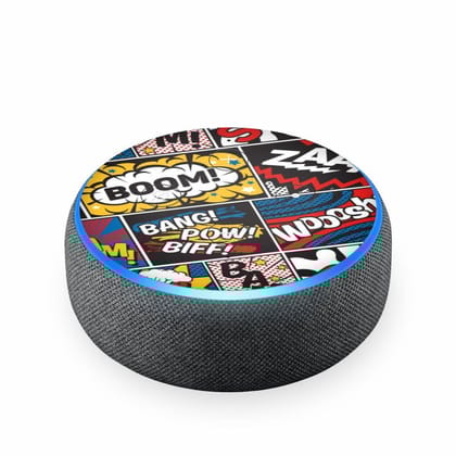 Boom 3 Abstract Skin For Amazon Echodot